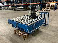 Hymo hydraulische heftafel+rollenbaan - afbeelding 5 van  10