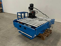 Hymo hydraulische heftafel+rollenbaan - afbeelding 7 van  10