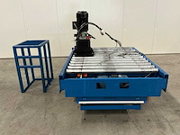 Hymo hydraulische heftafel+rollenbaan - afbeelding 8 van  10