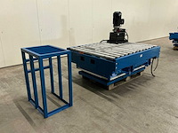 Hymo hydraulische heftafel+rollenbaan - afbeelding 1 van  9