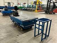 Hymo hydraulische heftafel+rollenbaan - afbeelding 3 van  9