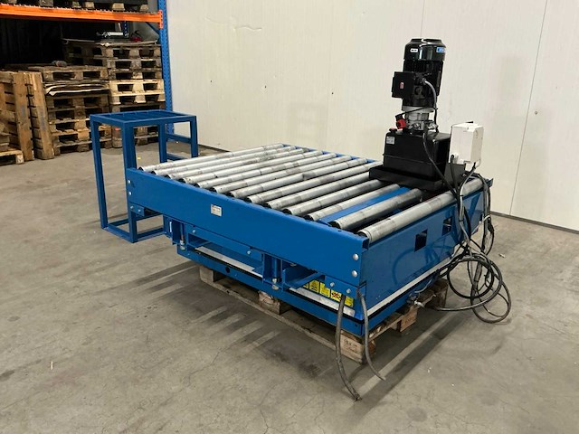 Hymo hydraulische heftafel+rollenbaan - afbeelding 6 van  9