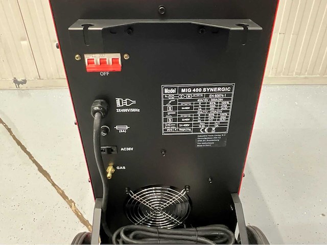 Hyper welding - 2026 - mig-400 - lasmachine - afbeelding 9 van  15