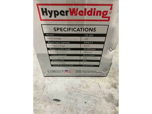 Hyper welding - 2026 - tig-200 - diverse lasmachines - afbeelding 7 van  15