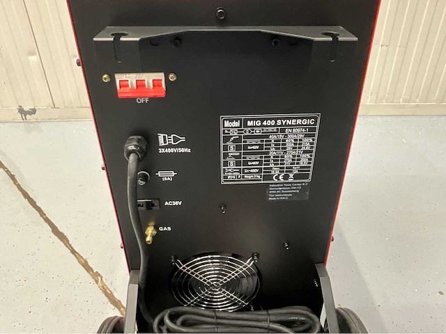 Hyper welding - mig 400 synergic lasmachine mig - mag - mma - tig - afbeelding 17 van  17