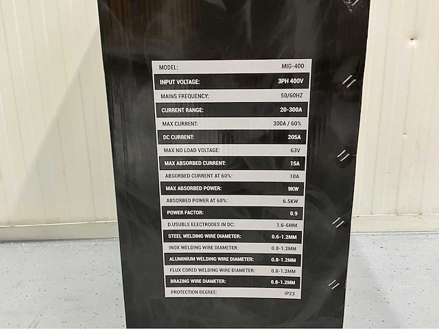 Hyper welding - mig 400 synergic lasmachine mig - mag - mma - tig - afbeelding 3 van  16