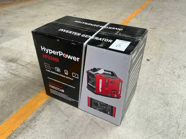 Hyperpower hp3200i stroomgenerator - afbeelding 1 van  8