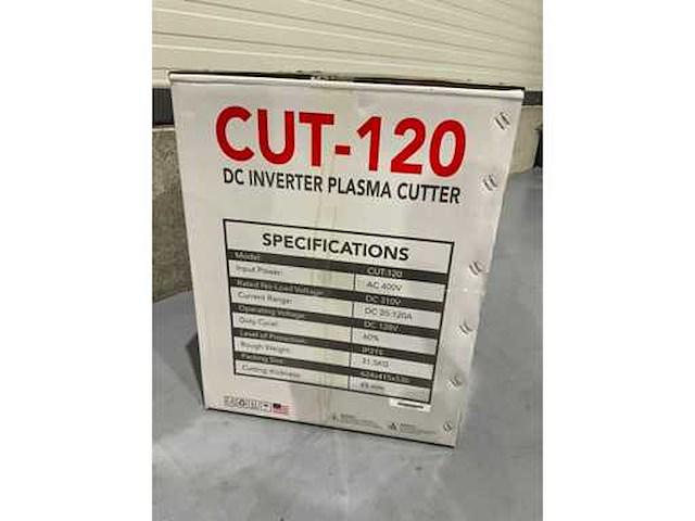 Hyperwelding - cut-120 - plasmasnijmachine - afbeelding 3 van  12