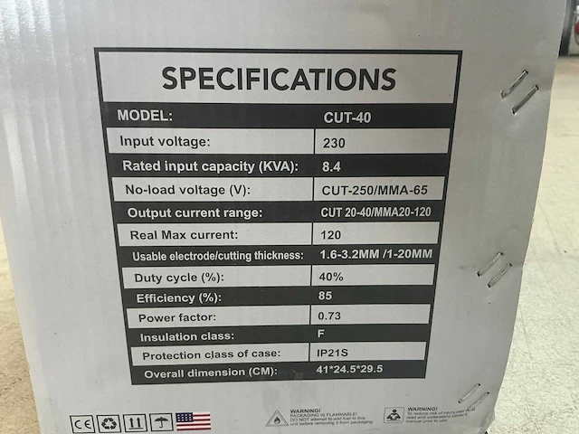 Hyperwelding cut-40 plasmasnijmachine - afbeelding 5 van  6