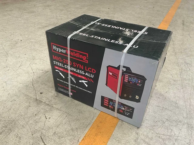 Hyperwelding mig-250 syn lcd mig lasapparaat - afbeelding 1 van  5