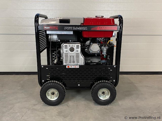Hyperwelding pwc7.0-200a 3 in 1 multimachine (generator, lasapparaat en luchtcompressor) - afbeelding 7 van  8