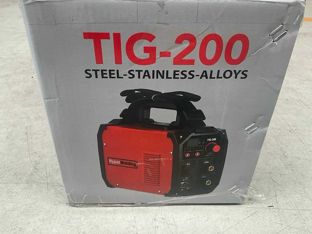 Hyperwelding tig-200 tig-lasmachine (48x) - afbeelding 5 van  8