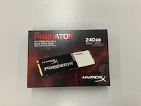 Hyperx predator m.2 240gb ssd - afbeelding 1 van  3