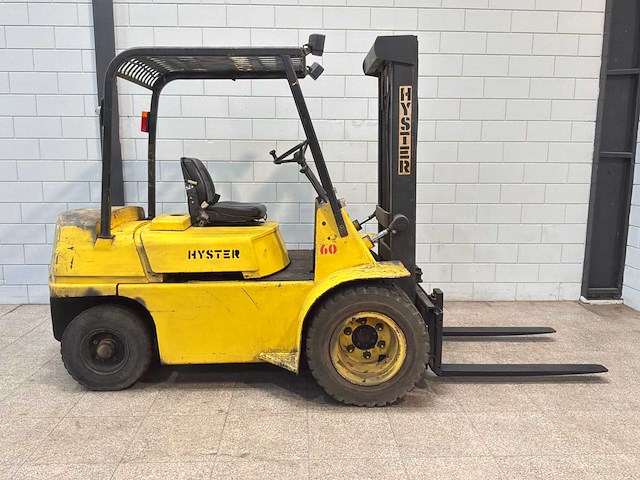 Hyster - 1984 - h60ft - vorkheftruck - afbeelding 8 van  15