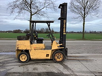 Hyster - 1987 - h4.00xl5 - vorkheftruck - afbeelding 1 van  7
