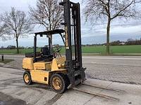 Hyster - 1987 - h4.00xl5 - vorkheftruck - afbeelding 2 van  7