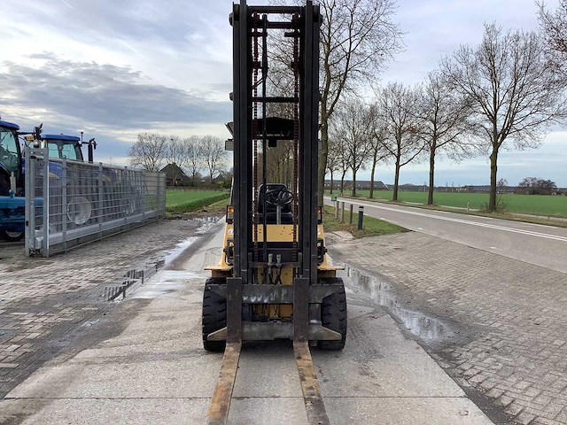 Hyster - 1987 - h4.00xl5 - vorkheftruck - afbeelding 3 van  7