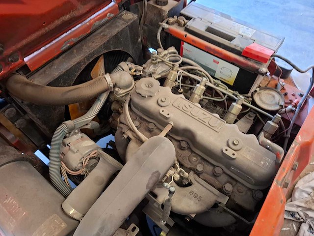 Hyster - 1989 - h2.50xl - vorkheftruck - afbeelding 9 van  18