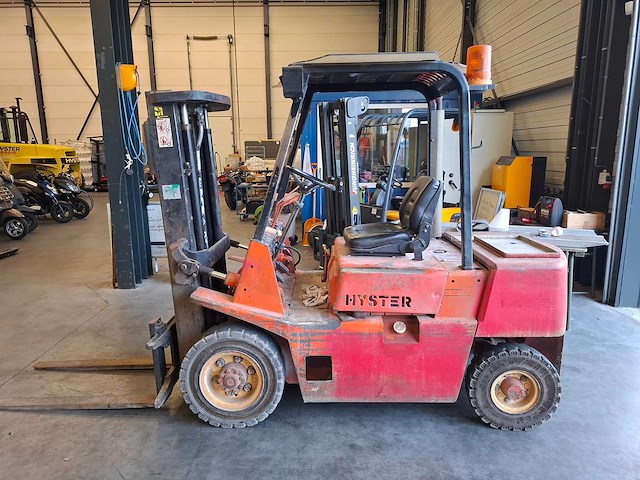 Hyster - 1989 - h2.50xl - vorkheftruck - afbeelding 1 van  18