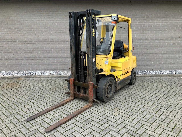 Hyster - 1993 - h2,50xm - vorkheftruck - lpg - afbeelding 1 van  6
