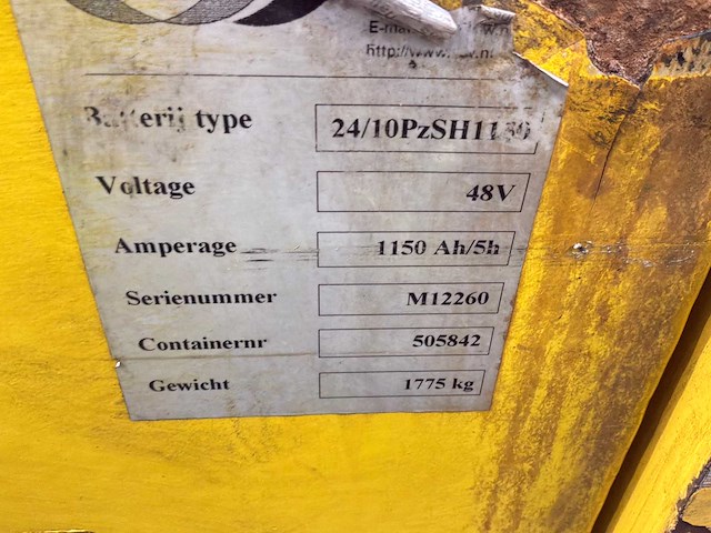 Hyster - 1997 - e 4.00 xl - vorkheftruck - afbeelding 2 van  19