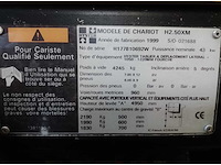 Hyster - 1999 - h2.50xm - vorkheftruck - afbeelding 12 van  12