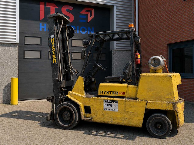 Hyster - 2000 - s4,50xl - vorkheftruck - gas - afbeelding 1 van  1