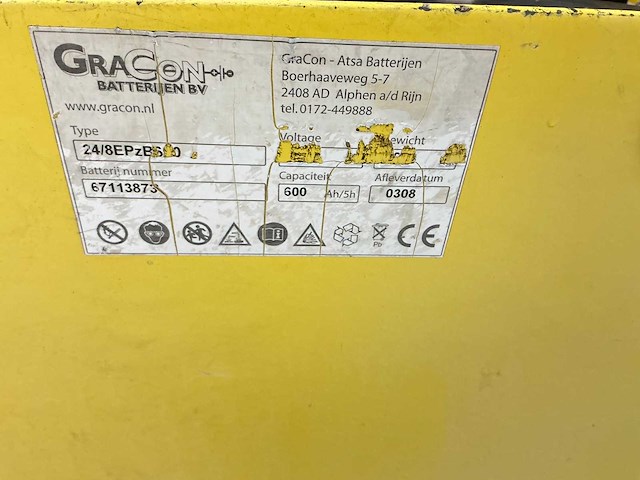 Hyster - 2001 - e 1.50 xm - vorkheftruck - afbeelding 7 van  17