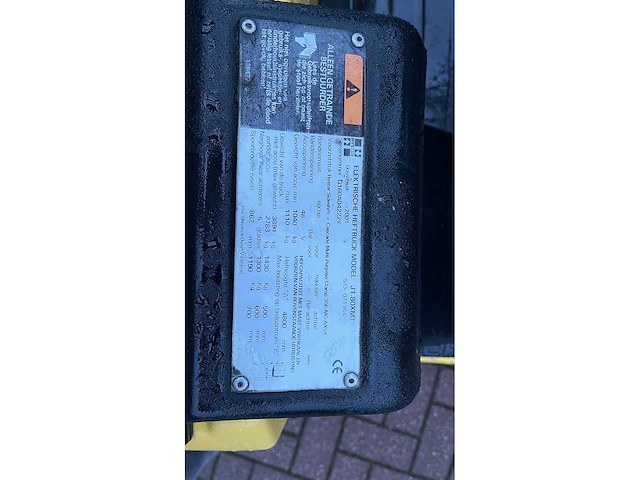 Hyster - 2001 - j1.80xmt - vorkheftruck - afbeelding 7 van  7