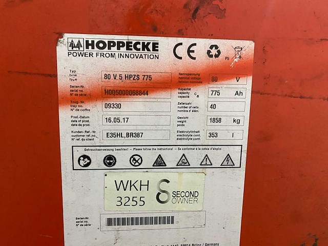 Hyster - 2001 - j2.50xm-861 - vorkheftruck - afbeelding 4 van  12