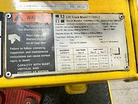 Hyster - 2002 - e 5.50 xl - vorkheftruck - afbeelding 16 van  18