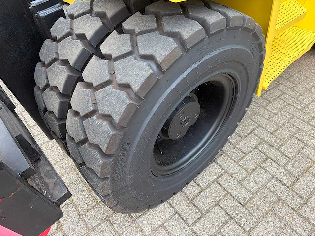 Hyster - 2008 - 9.00xm - 3.75m duplex, vorkversteller, side-shift - 6296 uren - vorkheftruck - afbeelding 14 van  16