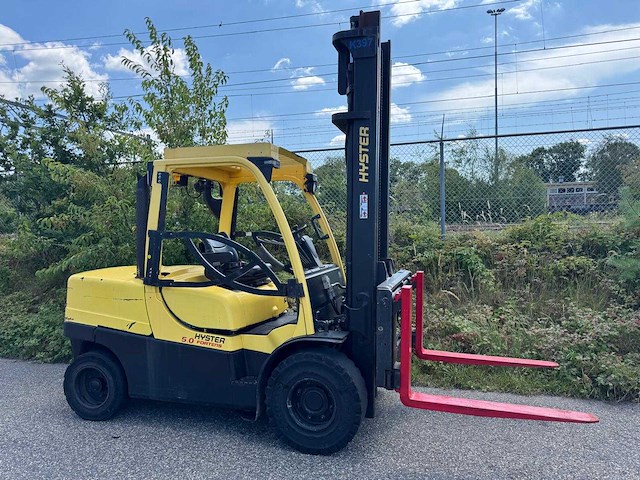 Hyster - 2008 - h5.0ft - 4.7m duplex, side-shift, vorkversteller - 5183 uren - vorkheftruck - afbeelding 19 van  22