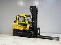 Hyster - 2011 - s7.0ft - 6.2m triplex, free-lift, side-shift - vorkheftruck - afbeelding 1 van  6
