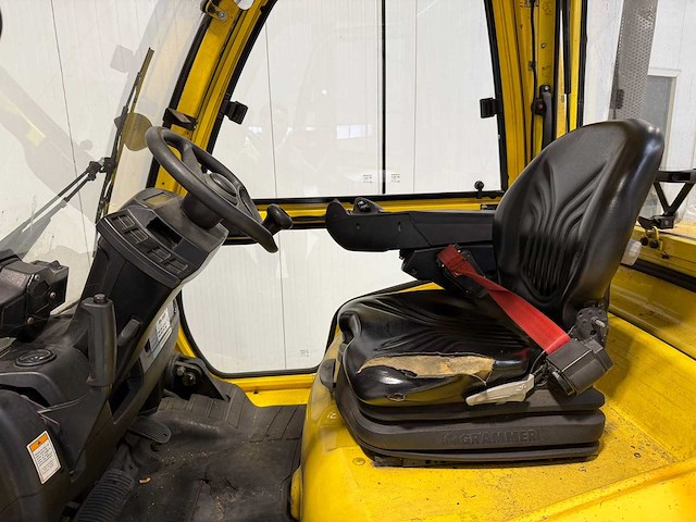 Hyster - 2011 - s7.0ft - 6.2m triplex, free-lift, side-shift - vorkheftruck - afbeelding 3 van  6