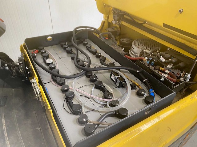 Hyster - 2014 - a1.5xnt - 5.2m triplex, free-lift, side-shift, accu van 2020 - vorkheftruck - afbeelding 2 van  7
