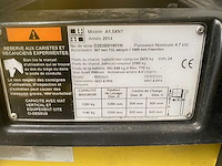 Hyster - 2014 - a1.5xnt - 5.2m triplex, free-lift, side-shift, accu van 2020 - vorkheftruck - afbeelding 3 van  7