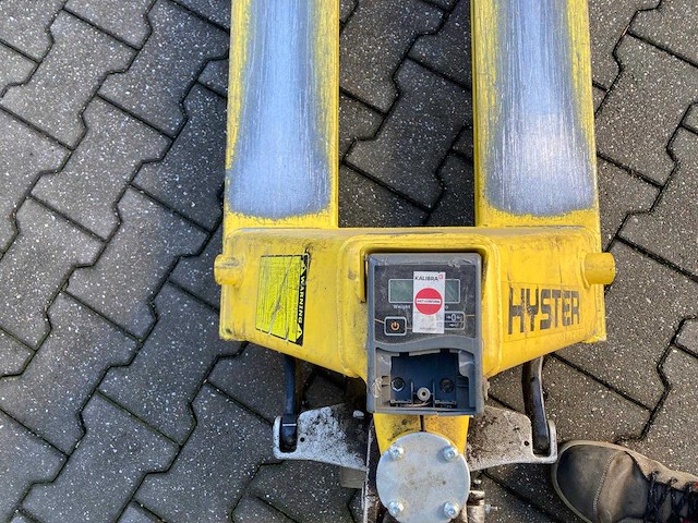 Hyster - 2016 - palletwagen 2.0t met weegschaal - afbeelding 2 van  6