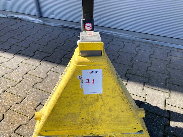 Hyster - 2016 - palletwagen 2.5t met weegschaal - afbeelding 3 van  6