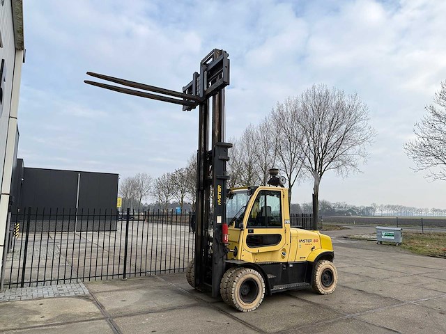 Hyster - 2018 - h8.0tt6 - vorkheftruck 8ton diesel - afbeelding 13 van  27
