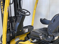 Hyster - 2018 - j2.0xnt lwb - 4.9m triplex, free-lift, side-shift, vorkversteller - vorkheftruck - afbeelding 3 van  7