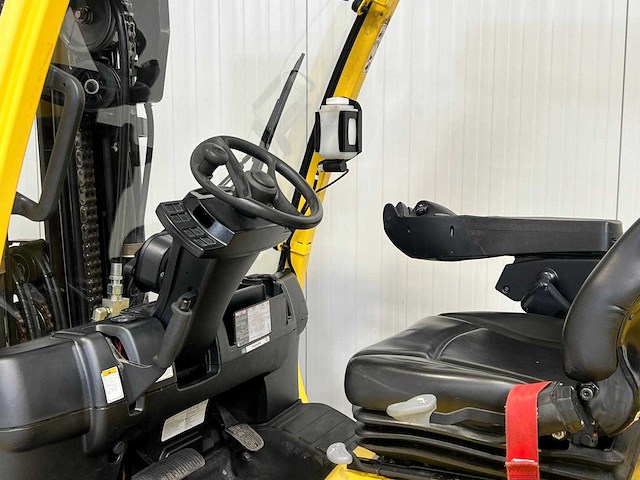 Hyster - 2019 - h5.5ft - 4.15m triplex, free-lift, side-shift - vorkheftruck - afbeelding 4 van  7