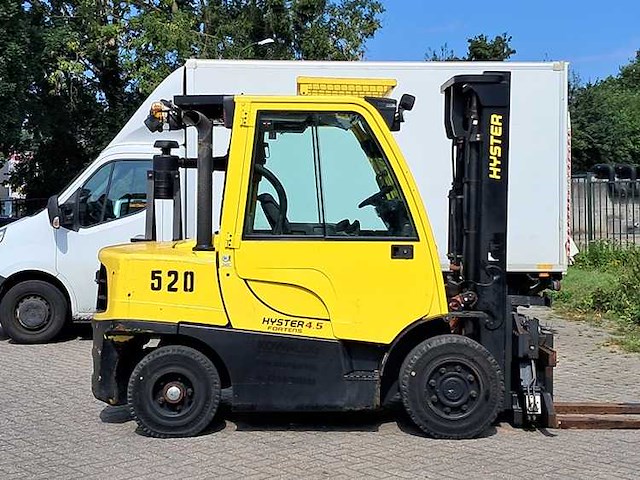 Hyster - 2022 - h4.5fts5 - 2138 uren, 3.4m duplex, vorkversteller, side-shift - vorkheftruck - afbeelding 8 van  12