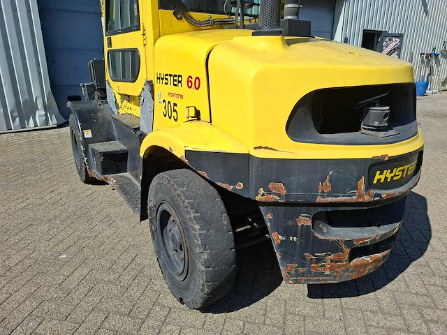 Hyster - 2022 - h6.0ft - vorkheftruck - afbeelding 7 van  22