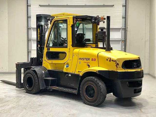 Hyster - 2022 - h8.0ft9 - 3m duplex, rotator, vorkversteller - vorkheftruck - afbeelding 7 van  13