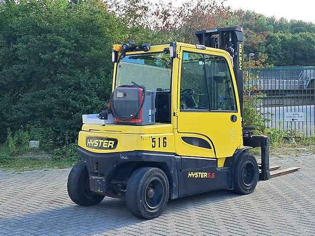 Hyster - 2022 - j5.5xn6 - 1638 uren, 4m duplex, vorkversteller, side-shift - vorkheftruck - afbeelding 8 van  13