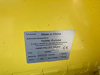 Hyster - 2022 - palletwagen 2.5t - afbeelding 2 van  5