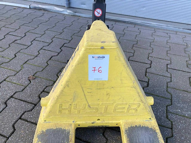 Hyster - 2022 - palletwagen 2.5t - afbeelding 4 van  5