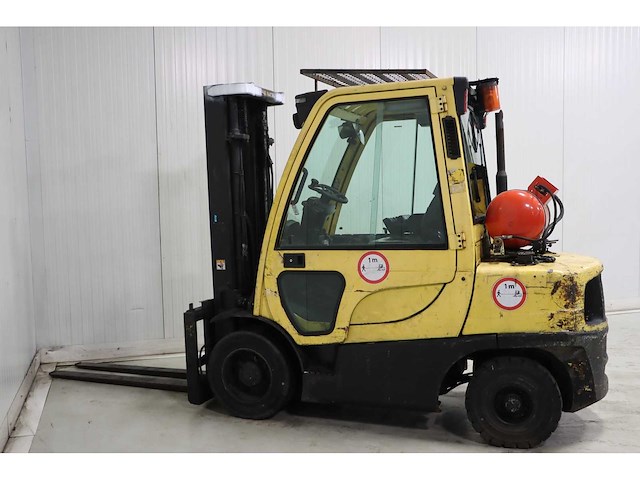 Hyster - h3.5ft - 4.91m triplex, free-lift, side-shift, vorkensteller - vorkheftruck - afbeelding 2 van  9