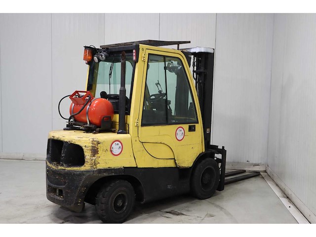 Hyster - h3.5ft - 4.91m triplex, free-lift, side-shift, vorkensteller - vorkheftruck - afbeelding 4 van  9